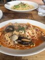 エム シャルール(M chaleur)&nbsp;トマト系の魚介パスタが好きです。オススメのお店教えてください