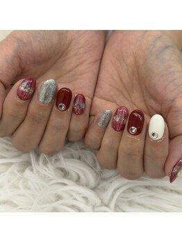 イーズネイル 堺(e's Nail)/１２月キャンペーンネイル