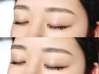 エルナ 博多駅前店(eluna)の写真/【骨格診断&メイク指導付】大人の似合わせ専門|眉毛WAX(間引き,カット込)¥4980/+毛流れ矯正眉パーマ¥6480