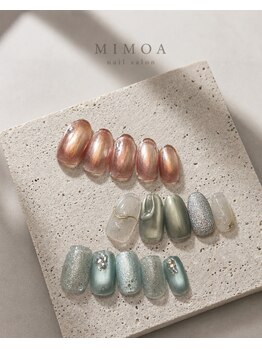 MIMOA nail salon［長さ出し/フィルイン/パラジェル/ニュアンス/持ち込み/ケア］の写真/【初回オフ口コミ投稿で無料】オフィスや日常に馴染む上品×可愛い大人ニュアンス◇カラー６00色以上
