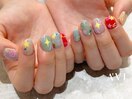手書き持ち込みネイル