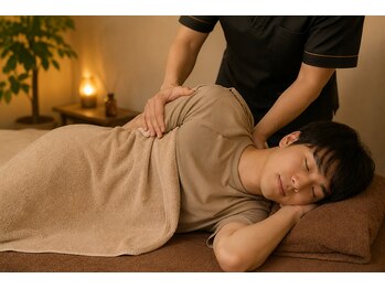 ドライヘッドスパ・整体 Salon PUlette 大崎店/肩周り解消肩甲骨はがし