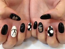 ティンク(Tink)/くまたんブラックネイル☆星座