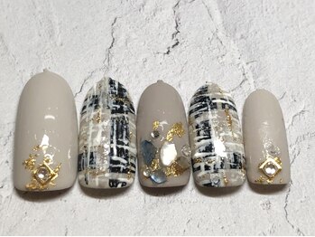 ネイルサロン 爪/秋冬ネイル