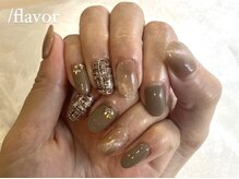 スラッシュフレーバー(/flavor)/冬ネイル♪6本やり放題！