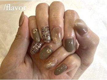 スラッシュフレーバー(/flavor)/冬ネイル♪6本やり放題！