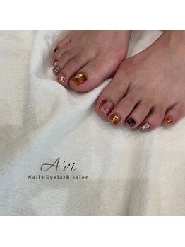 ネイルアンドアイラッシュ アヴィ(Nail and Eyelash A'vi)/おまかせデザイン