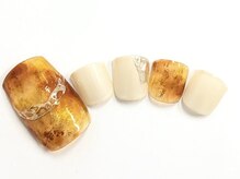 コルン/べっ甲ミラーネイル