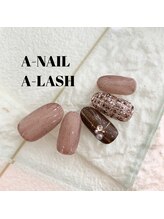 エーネイル エーラッシュ(A-NAIL A-LASH)/定額ハンドネイル