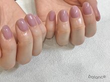 バランス 泉中央店(balance)/ぷっくり偏光ラメワンカラー♪