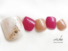 リーチェ ビューティアンドネイルサロン 大名店(Beauty&Nail Salon)/お洒落フットネイル