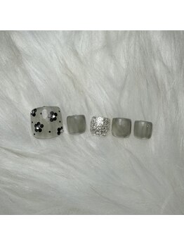 ネイルサロンクリアヴィラ(nail salon clear villa)/フットデザインチョイス☆¥9350