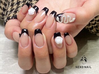 ネコ ネイル(NEKO NAIL)/フレンチネイル