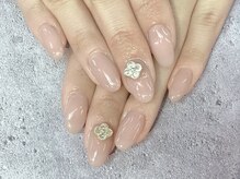ジャスミンネイル(Jasmine Nail)/ジェル☆シンプルビジューコース