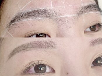 ラ シュープリーム(La SUPREME)の写真/【美眉アイブロウスタイリング¥4400】眉Wax脱毛と間引きで自眉の印象upする"似合わせスタイリング"が人気♪
