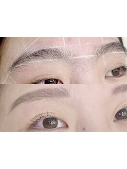 アイブロウメニューがあるサロン