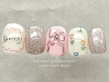 クレオ 中目黒店(Cleo)/【春手描きネイルデザイン】
