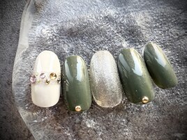 2025　winter　nail