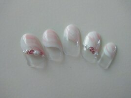 甘めウェーブフレンチ