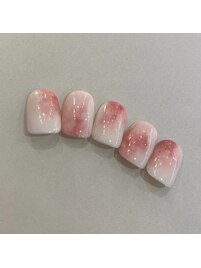 桃ネイル