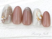 ラグジュアリー ネイルズ(Luxury Nails)/パール＊ニュアンスNail