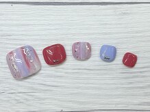 ロバル ネイルアンドまつげ(LOBAL)/フットネイルH‐17