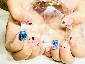 ストーンを散りばめて★