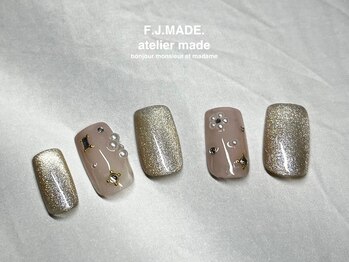 アトリエ メイド(atelier made)/トレンドアートネイル¥6,990