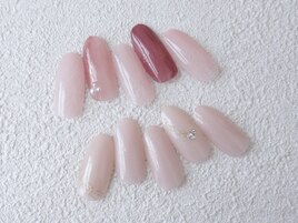 【ニュアンスネイル】