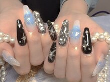 モアネイル 新宿/ワンホンネイル/持ち込み/新宿