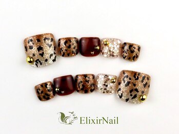 エリクサーネイル 池袋(Elixir Nail)/フット やり放題/クーポン使用