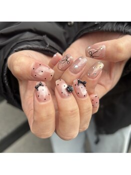 オーシャンネイル 栄店(OCEAN NAIL)/magnet×ribbon