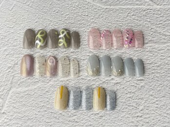 エムプティネイル(Mpetit nail)/4月追加デザイン