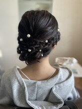ジーニー(GeeNY)/ボブヘアでもアップできます！