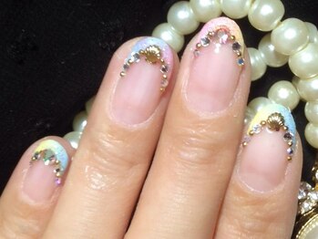 エムアイネイル(MI nail)/ジェルアートつけ放題¥8200