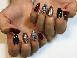 ツイードネイル