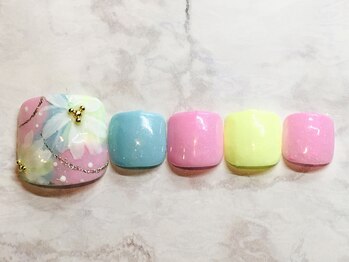 お気軽ビューティエーヴィヒ(Ewig)/7月キャンペーンネイル♪