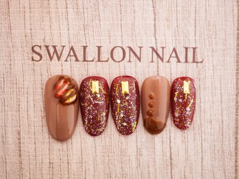 スワロンネイル(SWALLON NAIL)/バレンタインデザイ