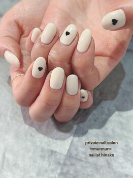 プライベート ネイルサロン マーマ(murmur)/ハートホロネイル