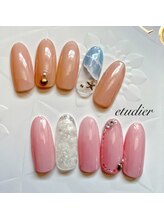 S.I.Gサロン エチュデイエ(etudier)/シンプルネイル☆