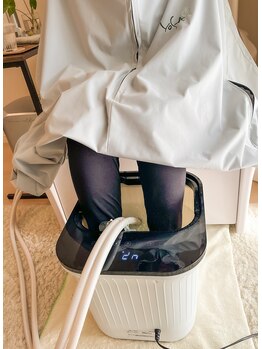 ヨサパーク クウ(YOSA PARK 空)/高濃度足湯温まりしっとりと