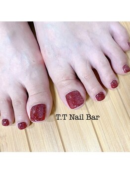 ティティネイルバー(T.T Nail Bar)/フットフラッシュネイル