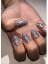 flash×aurora glitter