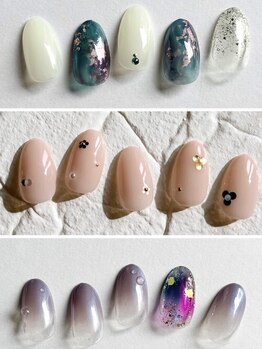 スターガーデン 小竹向原店の写真/【パラジェル+550円】大人気！お得に選べる定額コース！シンプル～華やか系まで★カラー変更もOK