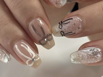 ニンニ(ninni)/リボンネイル