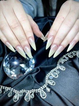 27 Nail Salon/ミラーグラデーション