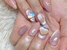 チャーピーネイル(CHIRPY NAIL)/マグネット*クリアハート*90min