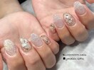【スカルプ】シェルネイル