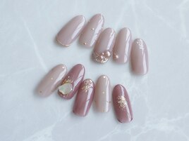 【ニュアンスネイル】