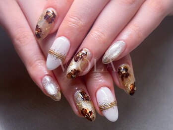 ヴィオラ(VIOLA)/べっ甲/定額ネイル/マグネット